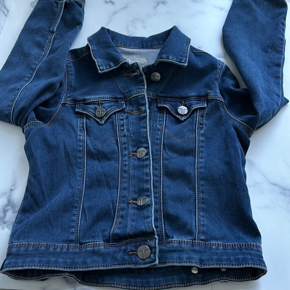 Tractr Kids Jean Jacket Size Small Unisex - Picture 7 of 11